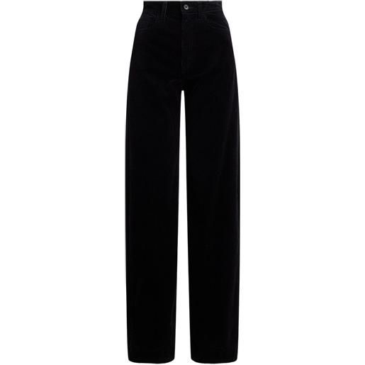 Polo Ralph Lauren pantaloni a coste - nero