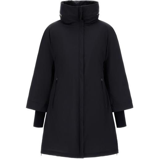 Herno cappotto a collo alto - nero