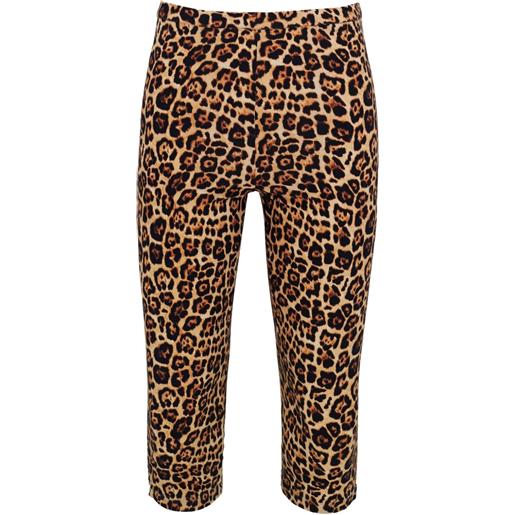 AZEEZA pantaloni capri shreya - marrone