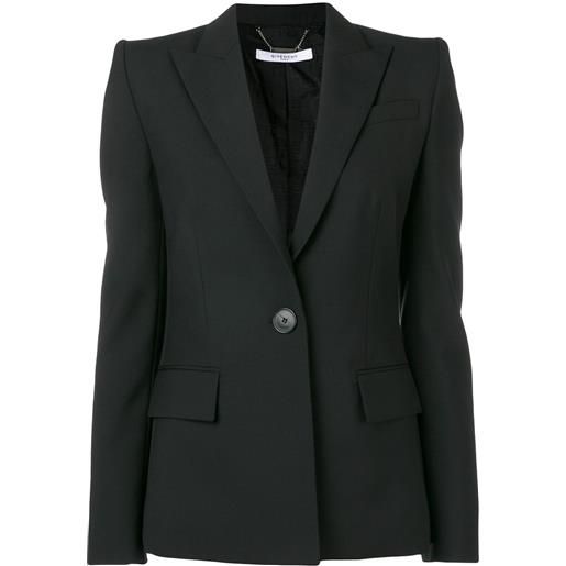 Givenchy blazer monopetto - nero