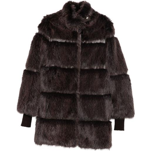 Patrizia Pepe giacca midi - marrone