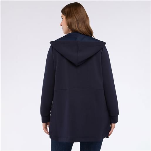 Fiorella Rubino felpa con zip e cappuccio