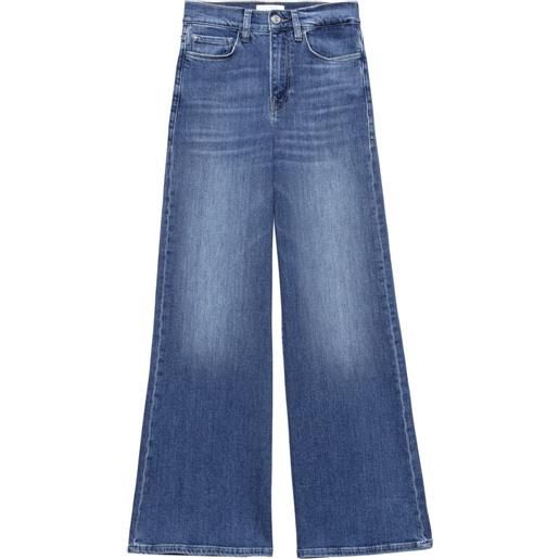 FRAME jeans le slim palazzo - blu