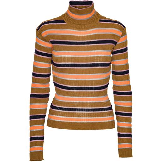 Henrik Vibskov top a righe - arancione