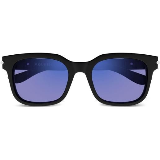Alexander McQueen Eyewear occhiali da sole squadrati - nero
