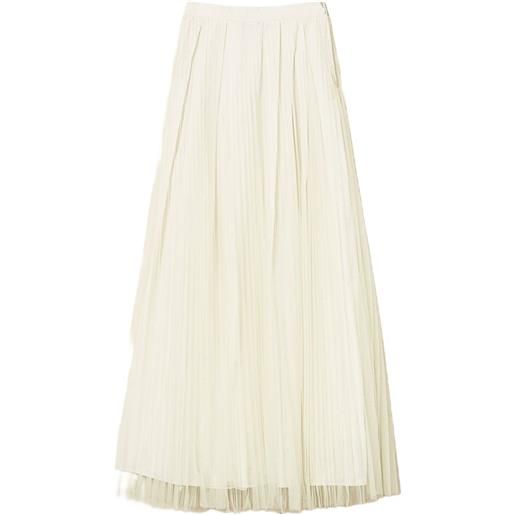 TWINSET gonna lunga plissettata - toni neutri