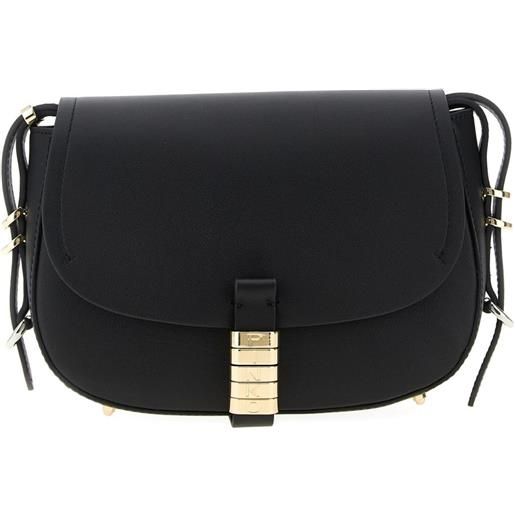 PINKO borsa a tracolla in pelle - nero