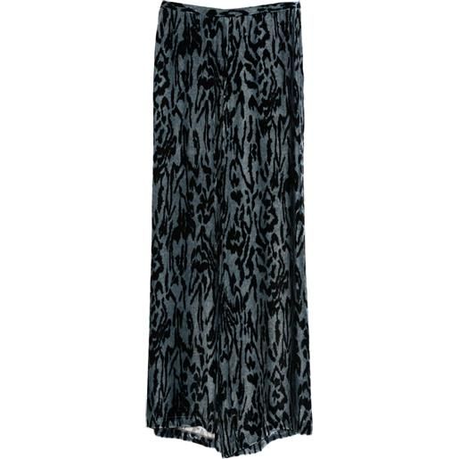 Forte Forte pantaloni con stampa - blu