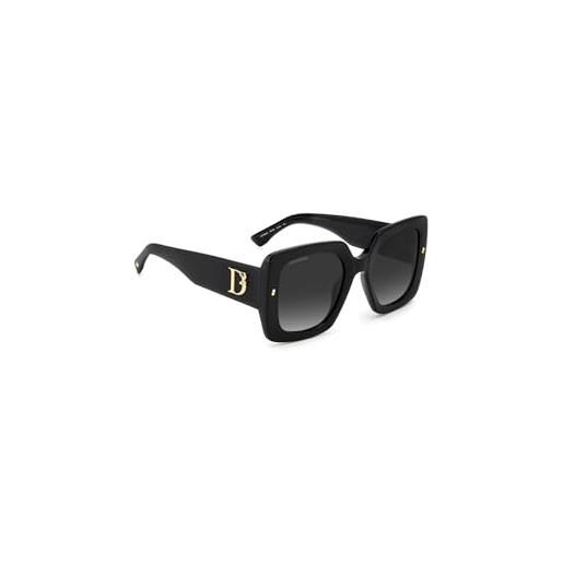 DSQUARED2 d2 0063/s occhiali, black, 53 da donna, nero, 70