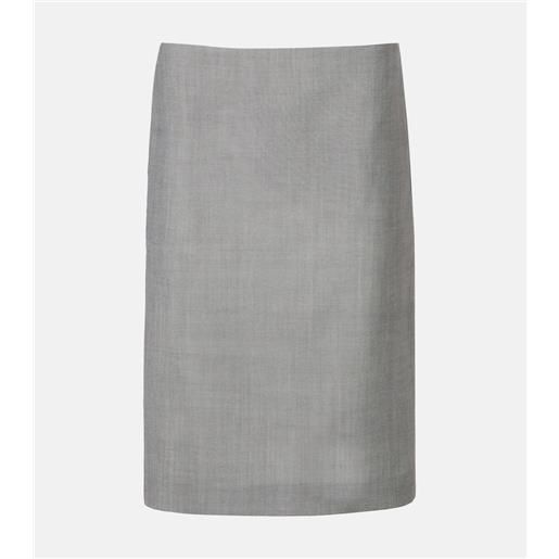 Calvin Klein Collection gonna a tubino luna in lana