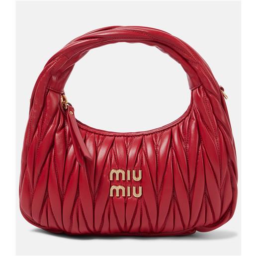 Miu Miu borsa wander small in pelle matelassã©