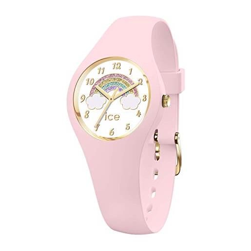 Ice-watch - ice fantasia rainbow pink - orologio rosa da bambine con cinturino in silicone - 018424 (extra small)
