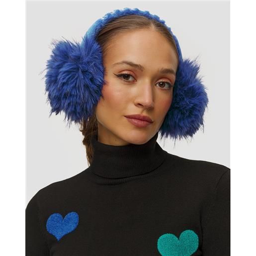 Goldbergh paraorecchie da donna Goldbergh fluffy blu