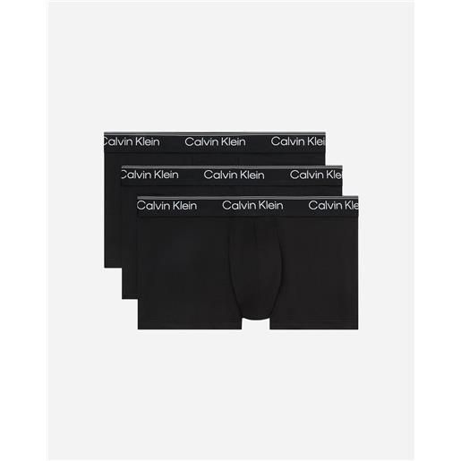 Calvin Klein Underwear 3pack boxer trunk low rise m - intimo - uomo - nero