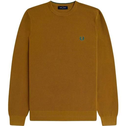 FRED PERRY maglione girocollo piquet jumper