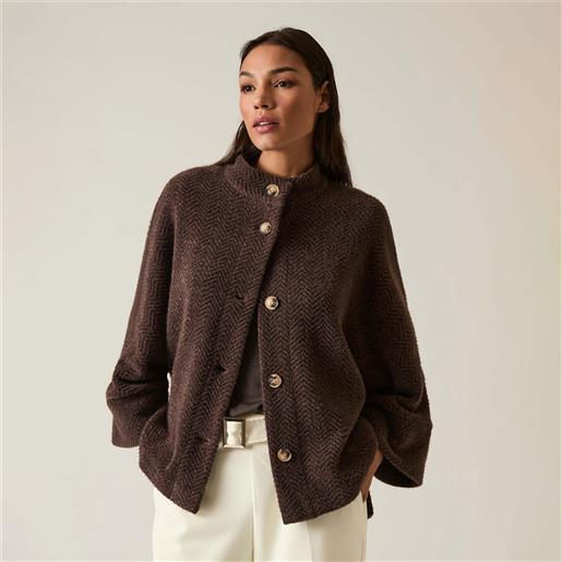 James Lakeland cappotto corto in maglia