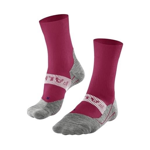 FALKE ru4 endurance cool w so filo funzionale antivesciche, calzini da corsa donna, nero black 3008, 41-42