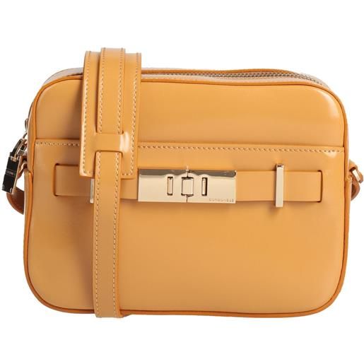CLUCI Borsa A Tracolla Donna In PU Morbido - Beige E Marrone, Medie Dimensioni, Elegante E Leggera