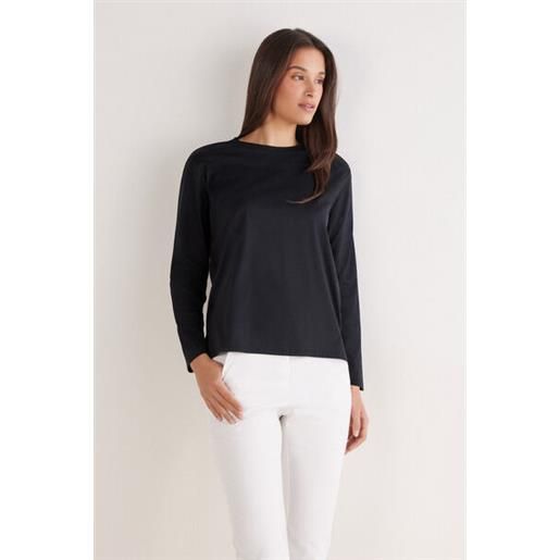 Intimissimi maglia manica lunga in elevated cotton nero