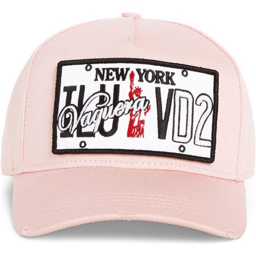 DSQUARED2 cappello da baseball vaquera - rosa