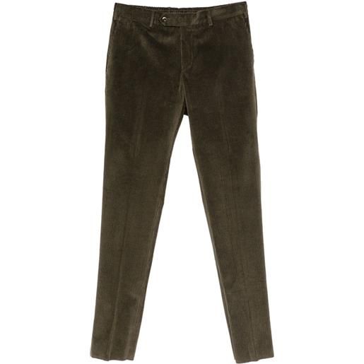 PT Torino pantaloni a coste - verde