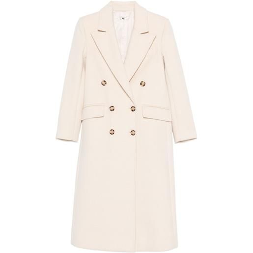 TWINSET cappotto doppiopetto - toni neutri