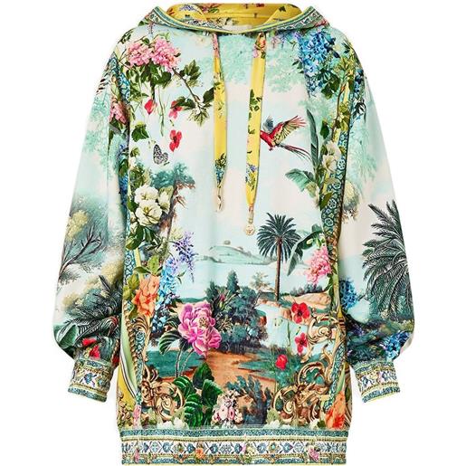 Camilla felpa tales of topkapi palace con cappuccio - blu