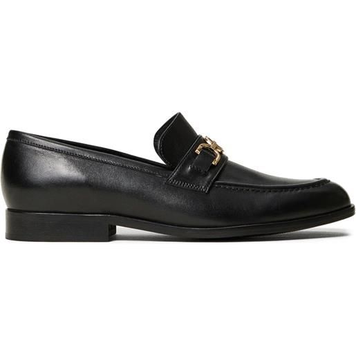 TWINSET mocassini oval t - nero