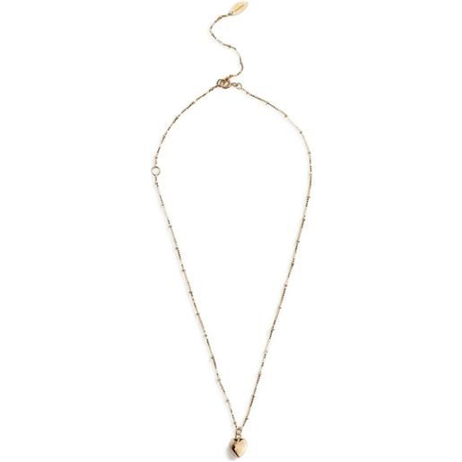Dolce & Gabbana collana con pendente a cuore - oro