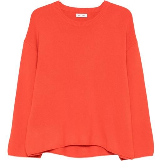 Soft Goat maglione girocollo - arancione