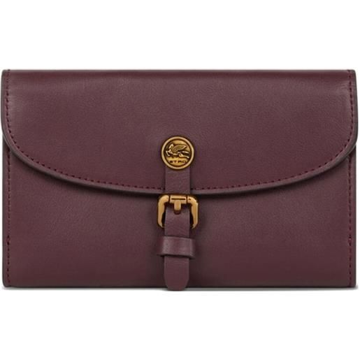 ETRO portafoglio con fibbia - rosso
