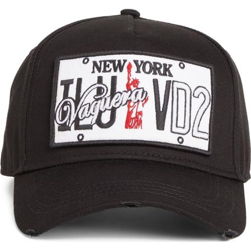 DSQUARED2 cappello da baseball vaquera - nero