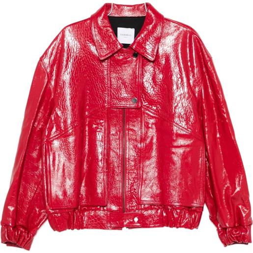 Cassell bomber goffrato - rosso
