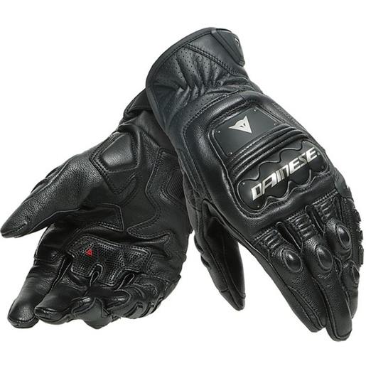 Dainese guanti moto sportivi in pelle Dainese 4 stroke 2 nero