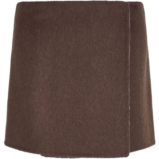 P.A.R.O.S.H. minigonna logical - marrone