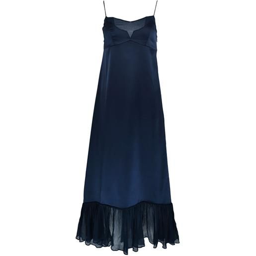 AZEEZA abito midi layla - blu
