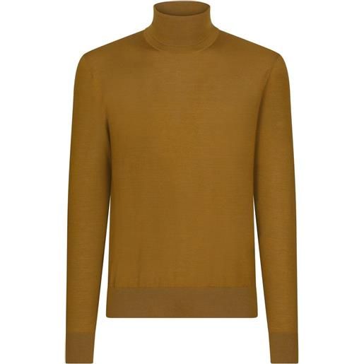 Dolce & Gabbana maglione a collo alto - marrone