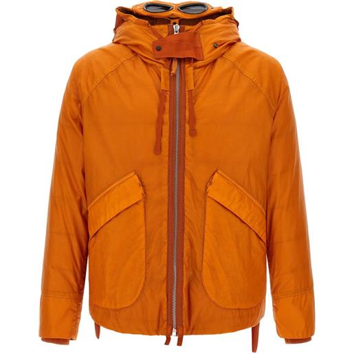 C.P. Company piumino con cappuccio - arancione