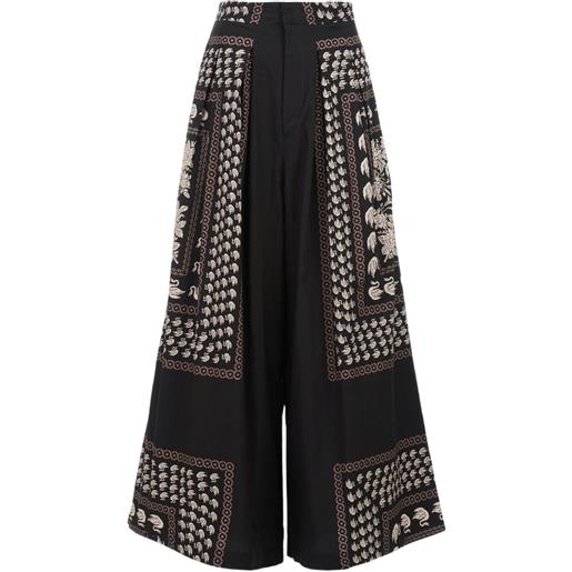 Biyan pantaloni a palazzo - nero