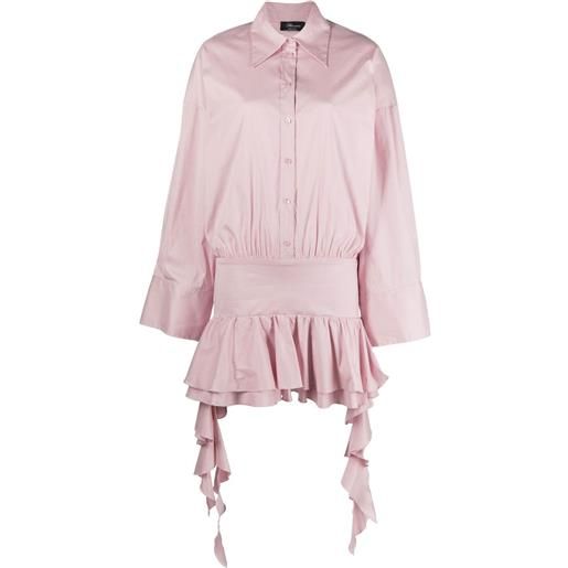 Blumarine chemisier con ruches - rosa