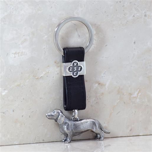 Portachiavi bassotto tedesco