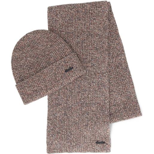 Borsalino set berretto in lana vergine - m199