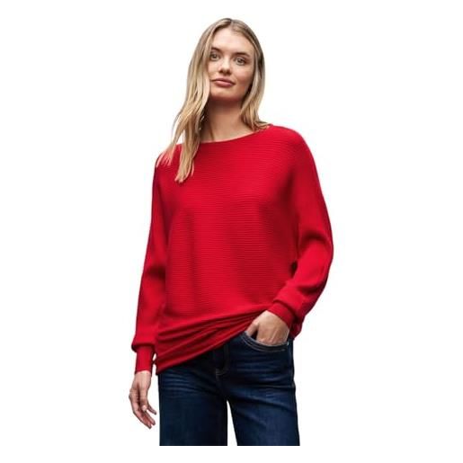 Street One 3016972 maglione dolman, evernight green, 44 donna