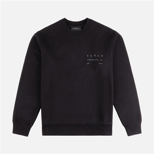 Hogan uomo abbigliamento, nero (taglia m)