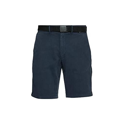 Calvin Klein bermuda garment dye belted s k10k109443 30 blu dw4 calvin navy