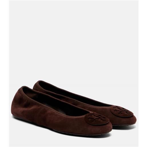 Tory Burch ballerine reva travel in suede
