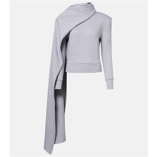 Magda Butrym felpa in misto cotone