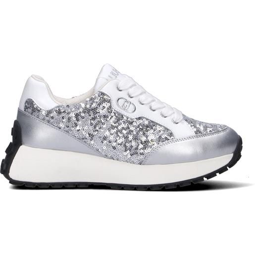 LIU JO sneaker donna argento