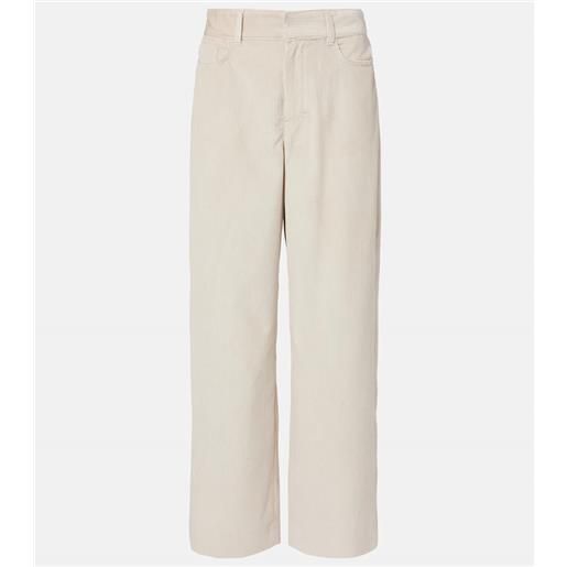 'S Max Mara pantaloni eneide in velluto a coste di cotone