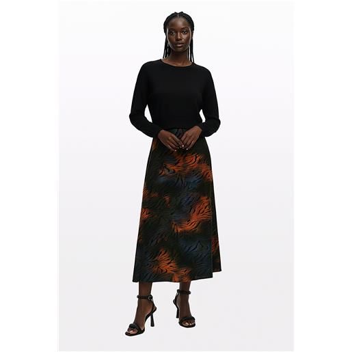 Desigual abito 2 in 1 con stampa animalier